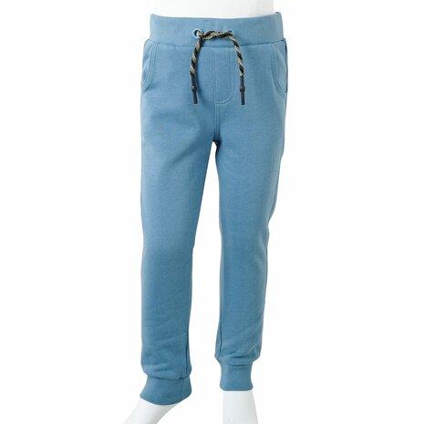 Kinderjoggingbroek 140 blauw 8