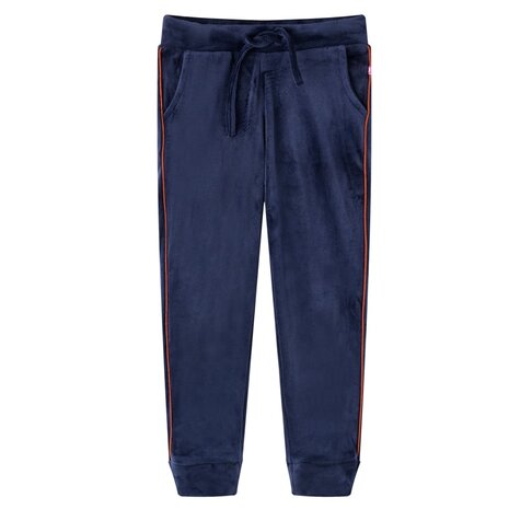 Kinderjoggingbroek 104 marineblauw 1