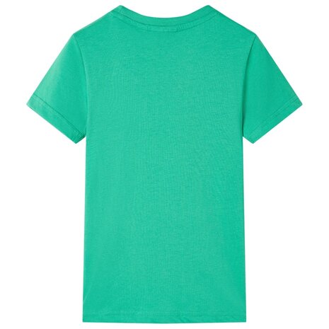 Kindershirt 116 groen 2