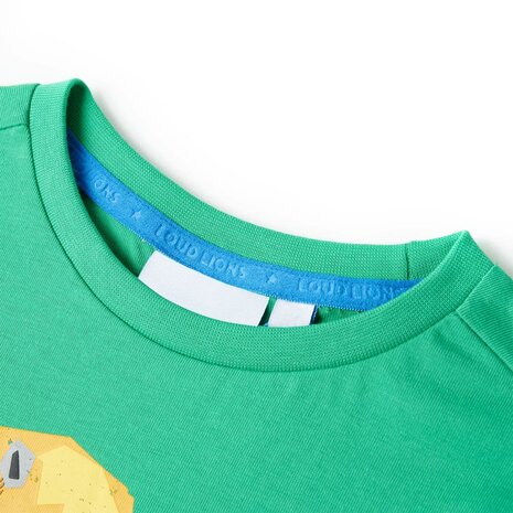 Kindershirt 116 groen 3