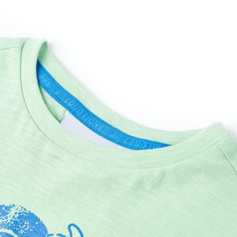 Kindershirt 140 lichtgroen 3