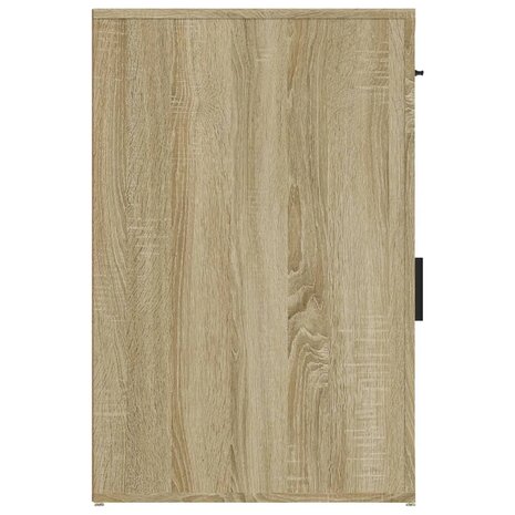 Bureaukastje 40x49x75 cm bewerkt hout sonoma eikenkleurig 8