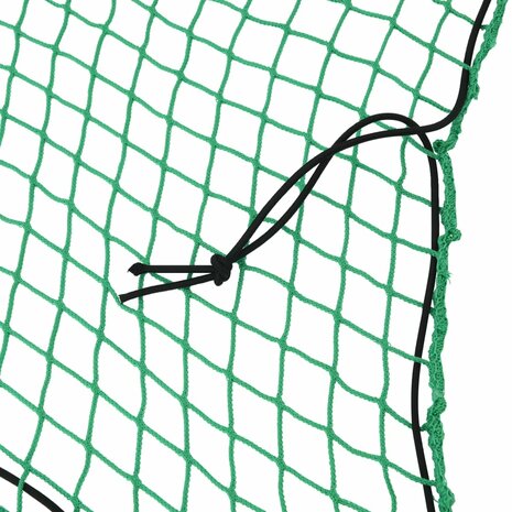 Aanhangwagennet elastisch touw 2,1x1,25 m polypropeen groen 3