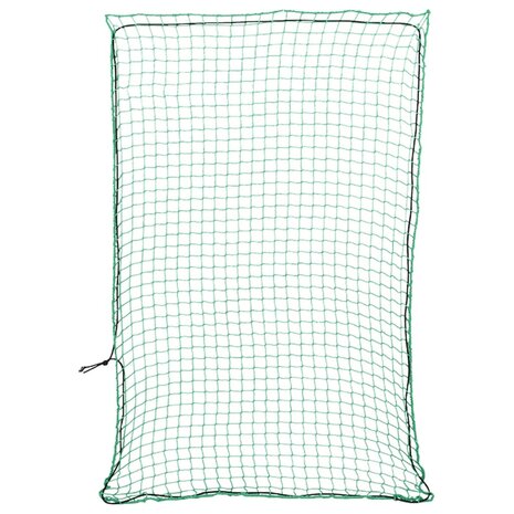 Aanhangwagennet elastisch touw 2,2x1,5 m polypropeen groen 1