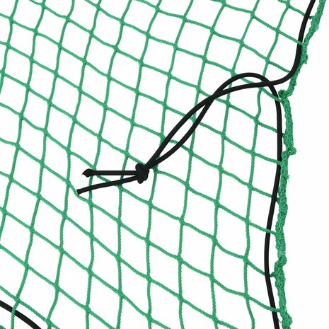 Aanhangwagennet elastisch touw 2,5x1,5 m polypropeen groen 3