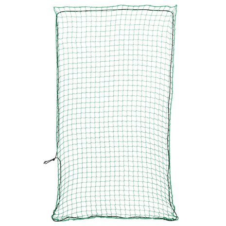 Aanhangwagennet elastisch touw 2,7x1,5 m polypropeen groen 1