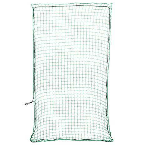 Aanhangwagennet elastisch touw 3,5x2 m polypropeen groen 1