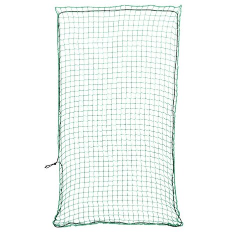 Aanhangwagennet elastisch touw 4,5x2,5 m polypropeen groen 1