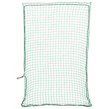 Aanhangwagennet elastisch touw 5x3,5 m polypropeen groen 1