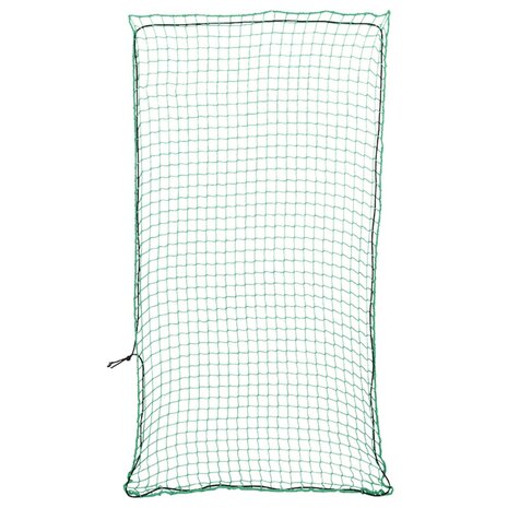 Aanhangwagennet elastisch touw 8x3,5 m polypropeen groen 1