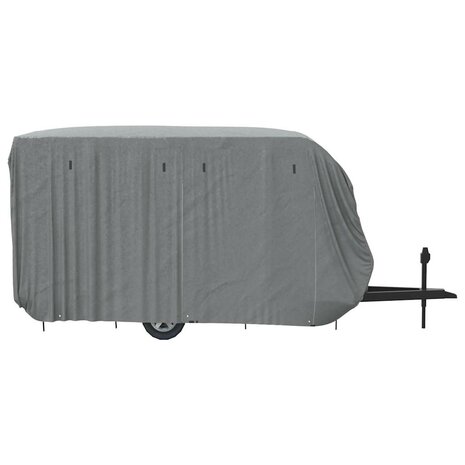 Caravanhoes 460x250x220 cm vliesvlies grijs 6