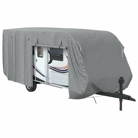 Caravanhoes 732x250x220 cm vliesvlies grijs 8