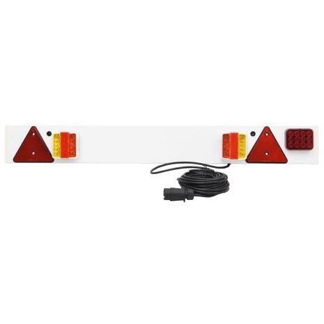 Aanhangerverlichting LED-lamp 12 V 115x6x14 cm rood 1