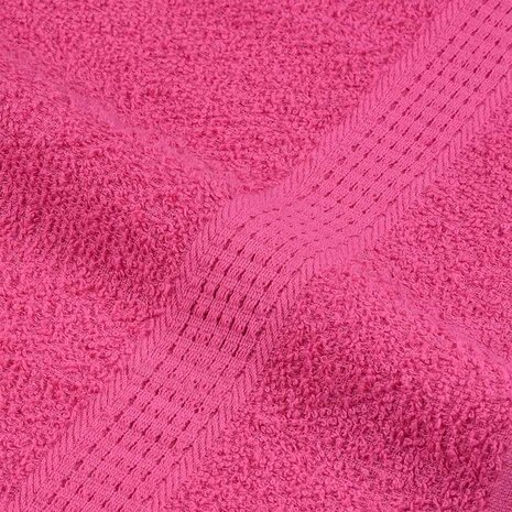 Gastendoekjes 2 st 30x50 cm 360 g/m² 100% katoen roze 7