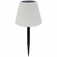 Bureaulamp Lumisky Lady Spike Bouffant Wit Metaal 5