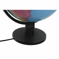 Wereldbol Home ESPRIT Blauw Zwart PVC 33 x 32 x 41 cm 5