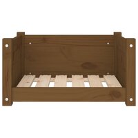 Hondenmand 55,5x45,5x28 cm massief grenenhout honingbruin 5