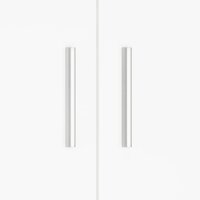 Aquariumstandaard 81x36x73 cm bewerkt hout wit 9