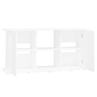 Aquariumstandaard 121x41x58 cm bewerkt hout wit 6
