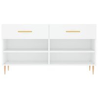 Schoenenbank 102x35x55 cm bewerkt hout wit 6