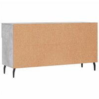 Schoenenbank 102x35x55 cm bewerkt hout betongrijs 8
