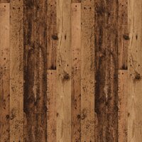 Schoenenopbergbank 105x35x35 cm bewerkt hout oud houtkleurig 8