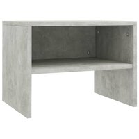 Nachtkastjes 2 st 40x30x30 cm bewerkt hout betongrijs 4