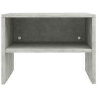 Nachtkastjes 2 st 40x30x30 cm bewerkt hout betongrijs 5