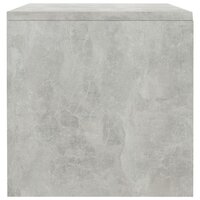 Nachtkastjes 2 st 40x30x30 cm bewerkt hout betongrijs 6