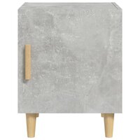 Nachtkastje bewerkt hout betongrijs 3
