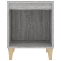 Nachtkastje 40x35x50 cm grijs sonoma eikenkleurig 5