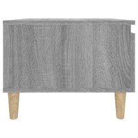Bijzettafel 50x46x35 cm bewerkt hout grijs sonoma eikenkleurig 8
