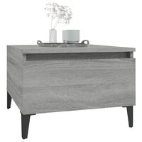 Bijzettafel 50x46x35 cm bewerkt hout grijs sonoma eikenkleurig 4