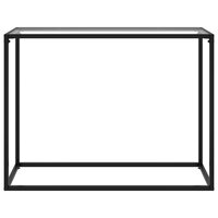 Wandtafel 100x35x75 cm gehard glas transparant 2