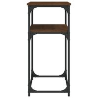 Wandtafel 100x35,5x75 cm bewerkt hout bruin eikenkleur 5