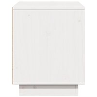 Tv-meubel 74x35x44 cm massief grenenhout wit 6