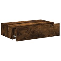 Tv-meubel met LED-verlichting 60x35x15,5 cm gerookt eikenkleur 7