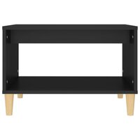 Salontafel 60x50x40 cm bewerkt hout zwart 5