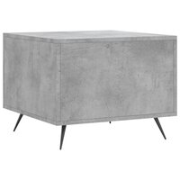 Salontafel 50x50x40 cm bewerkt hout betongrijs 8