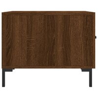 Salontafel 50x50x40 cm bewerkt hout bruin eikenkleur 7