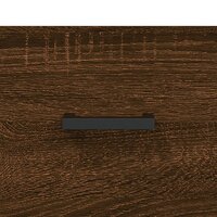 Salontafel 50x50x40 cm bewerkt hout bruin eikenkleur 9