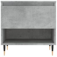 Salontafel 50x46x50 cm bewerkt hout betongrijs 5