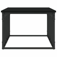Salontafel 100x50x35,5 cm bewerkt hout zwart 5
