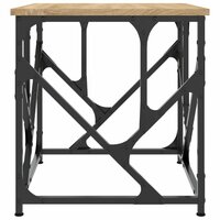 Salontafel 45x45x47,5 cm bewerkt hout sonoma eikenkleurig 5