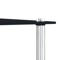 3-delige Tafeltjesset gehard glas zwart 7