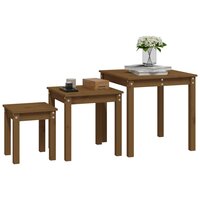 Tafeltjesset 3 st massief grenenhout honingbruin 4