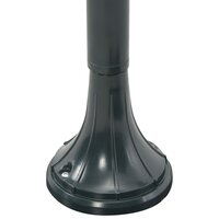 Paalverlichting tuin E27 120 cm aluminium donkergroen 6
