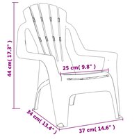 Kindertuinstoelen 2 st hout-look 37x34x44 cm polypropeen roze 8