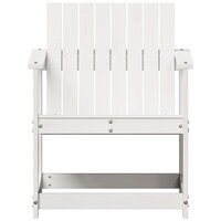 Tuinstoel 62x56x77 cm massief grenenhout wit 4