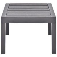Tuintafel 78x55x38 cm kunststof mokkakleurig 3